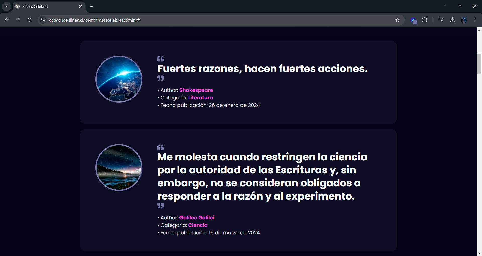 proyectos